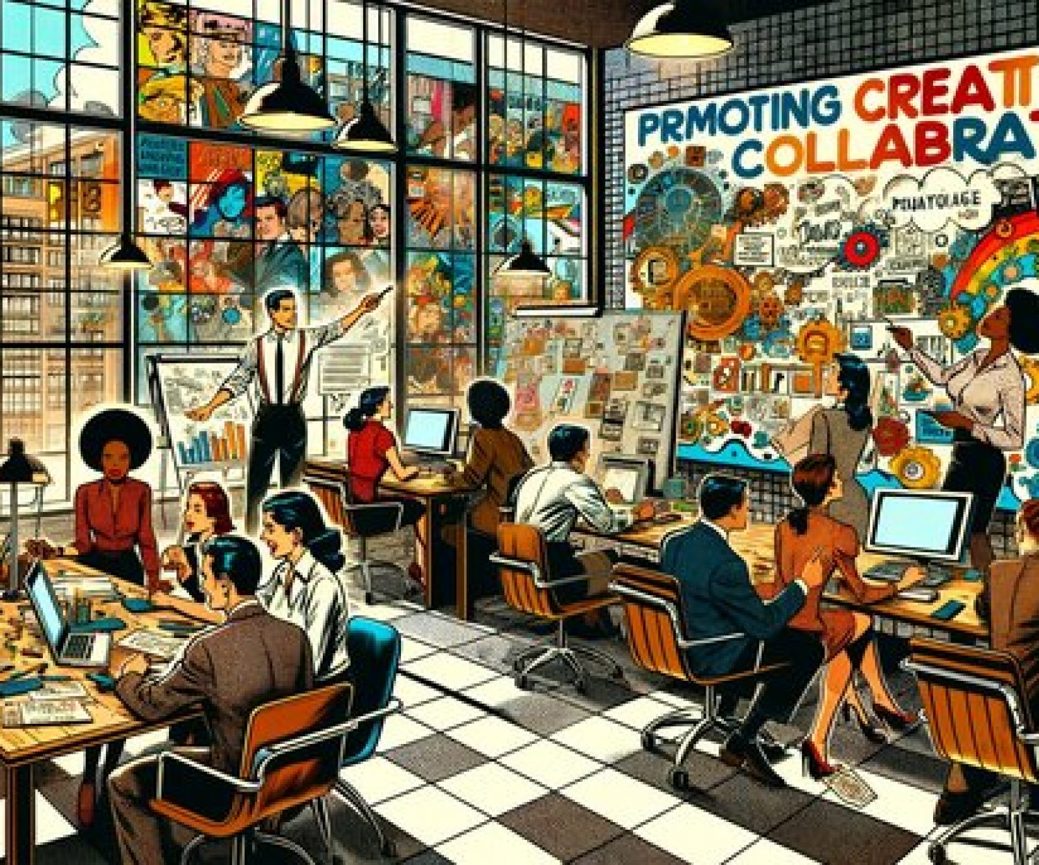 Förderung kreativer Zusammenarbeit Seminar